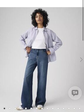 Levi's Cinch Baggy Wide Leg Jeans (Chasing Dreams) 32x31